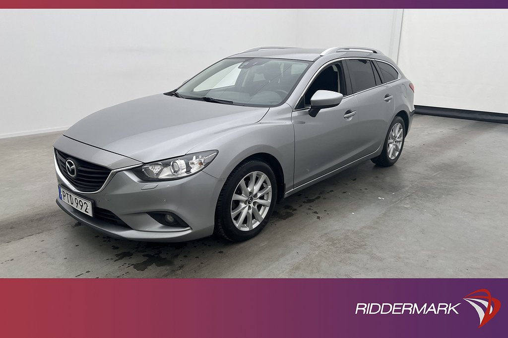 Mazda 6 Wagon 2.2 SKYACTIV-D 150hk Sensorer Keyless BT