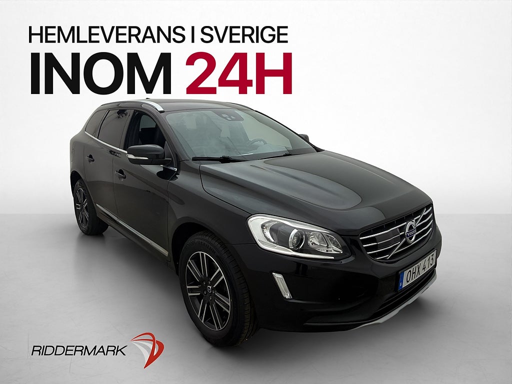 Volvo XC60 D4 AWD Classic Summum Värmare Kamera En-Brukare