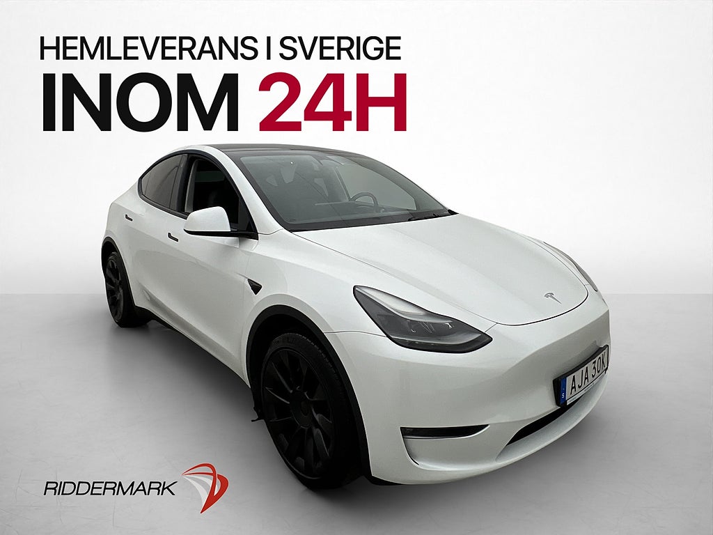 Tesla Model Y Long Range AWD Drag Värmepump Autopilot MOMS