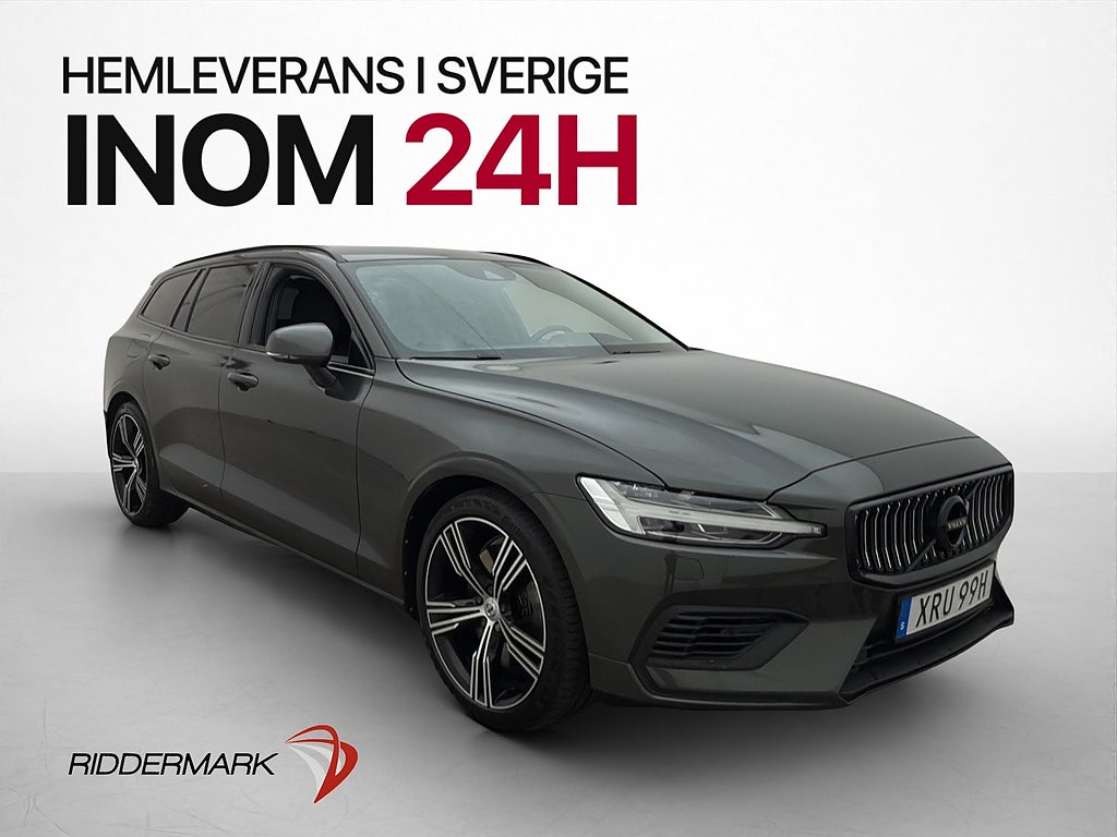 Volvo V60 T8 AWD Inscription Värm Drag Kamera H/K Skinn Navi