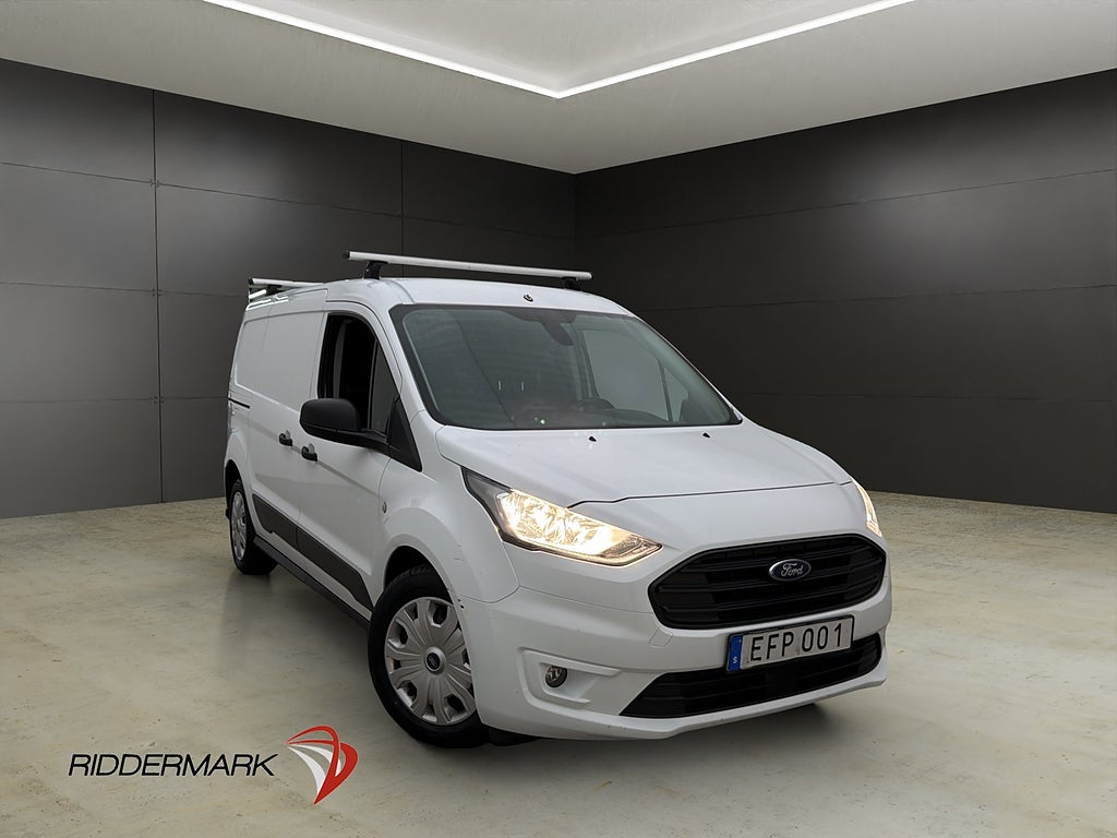 Ford Transit Connect LWB Värmare Drag B-Kamera CARPLAY Moms