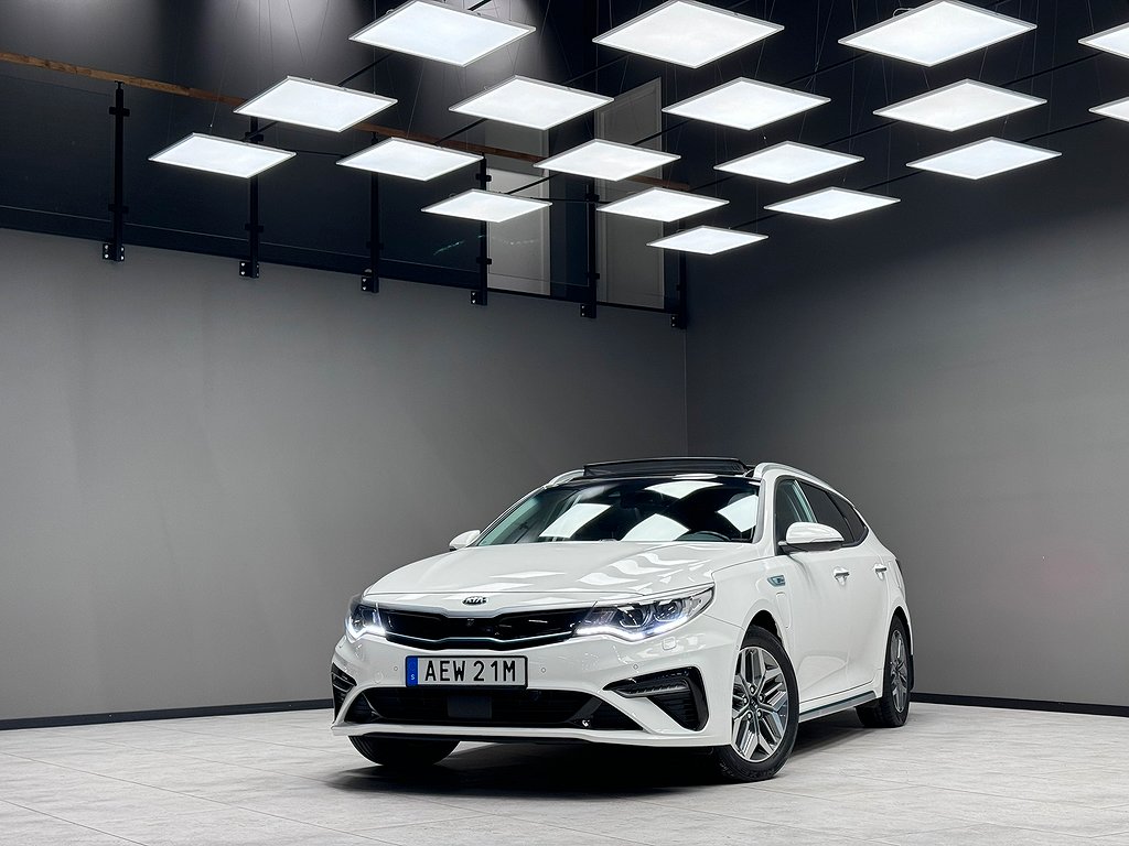 Kia Optima SW Plug-in Hybrid Adv Plus 2/Drag/Pano/Värmare