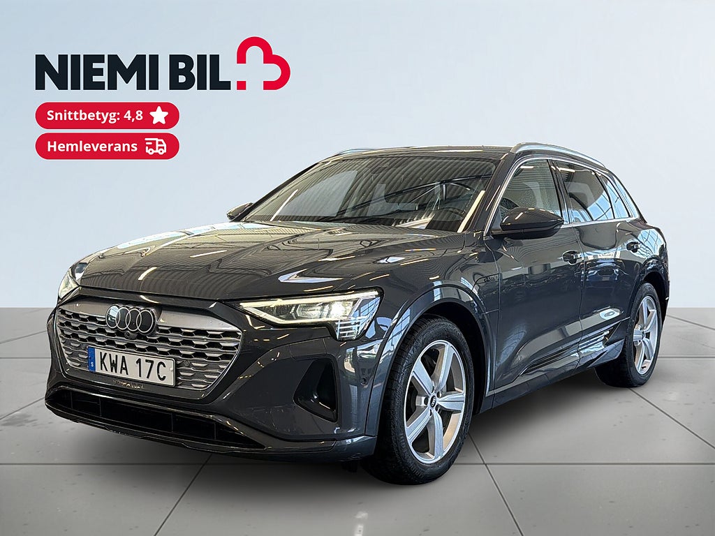 Audi q8-e-tron Q8 50 e-tron quattroS&V-Hjul/Kam/Drag/Skinn/Navi/MOMS