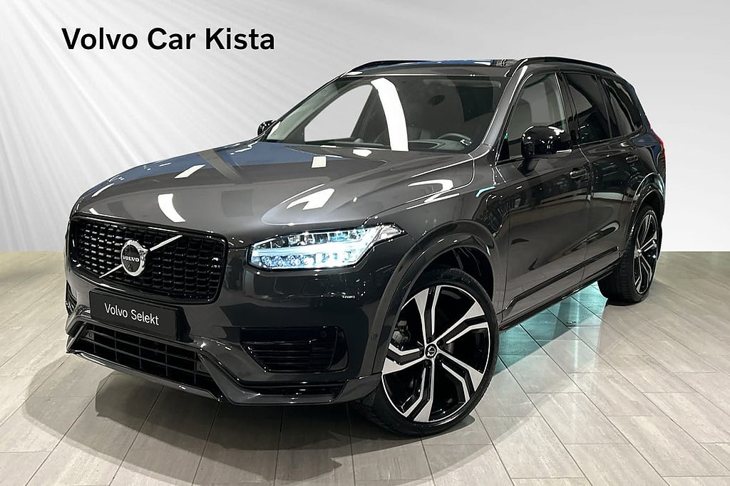Volvo XC90 7 Säten Recharge T8 II Ultimate Dark Edt. B/W Pano Luft D...