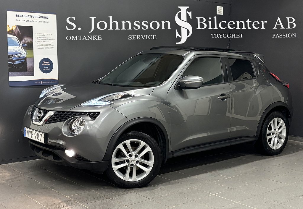 Nissan Juke 1.6 Automat |Nyservad |Taklucka |Drag |B-kamera