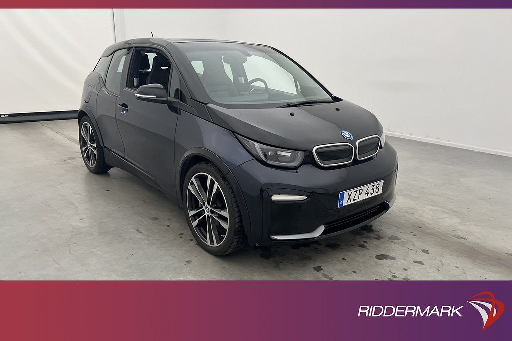 BMW i3s 94 Ah 183hk Comfort Advanced Pano Kamera Navi Skinn