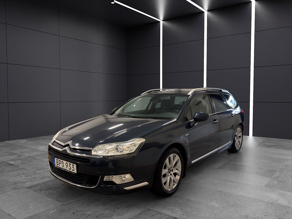 Citroën C5 Tourer 2.2 HDi Euro 5|AUTOMAT|NY BESIKTIGAD|DRAG|
