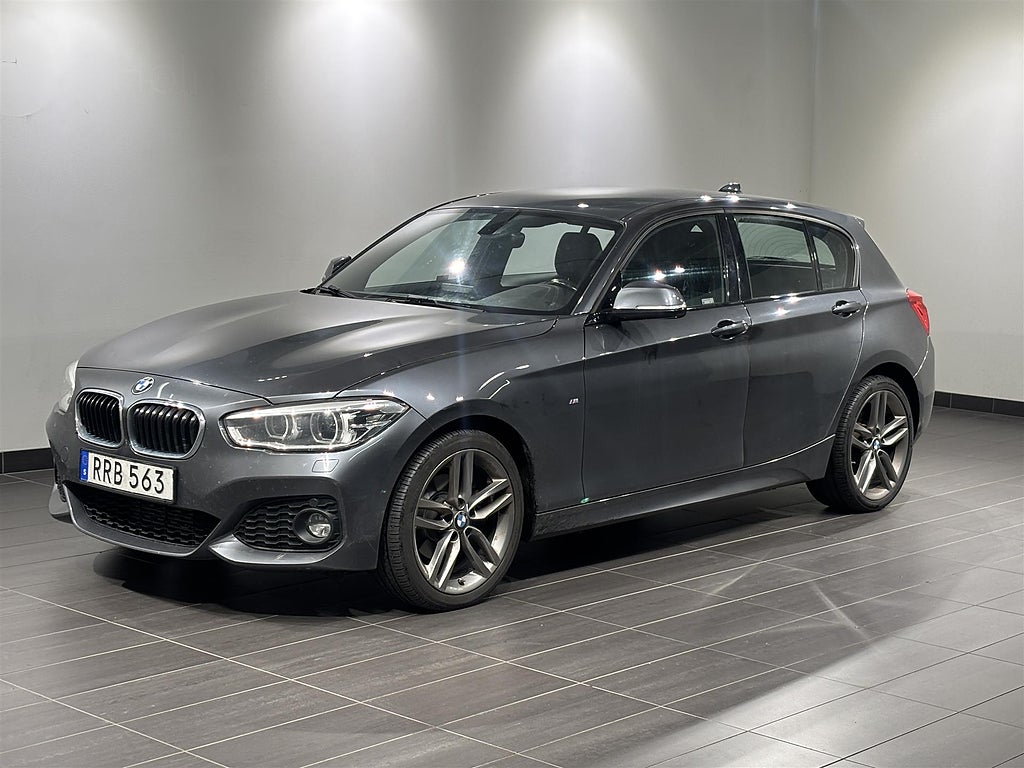 BMW 120D xDrive 5 Aut M-Sport Läder LED PDC Drag | Ränta 3,95%