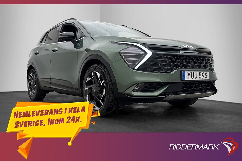 Kia Sportage PHEV 265hk AWD GT-Line 360° H/K CarPlay