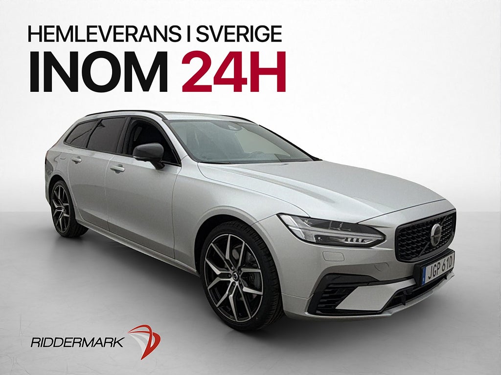 Volvo V90 T8 AWD 392hk R-Design HuD H/K Pano Drag BLIS