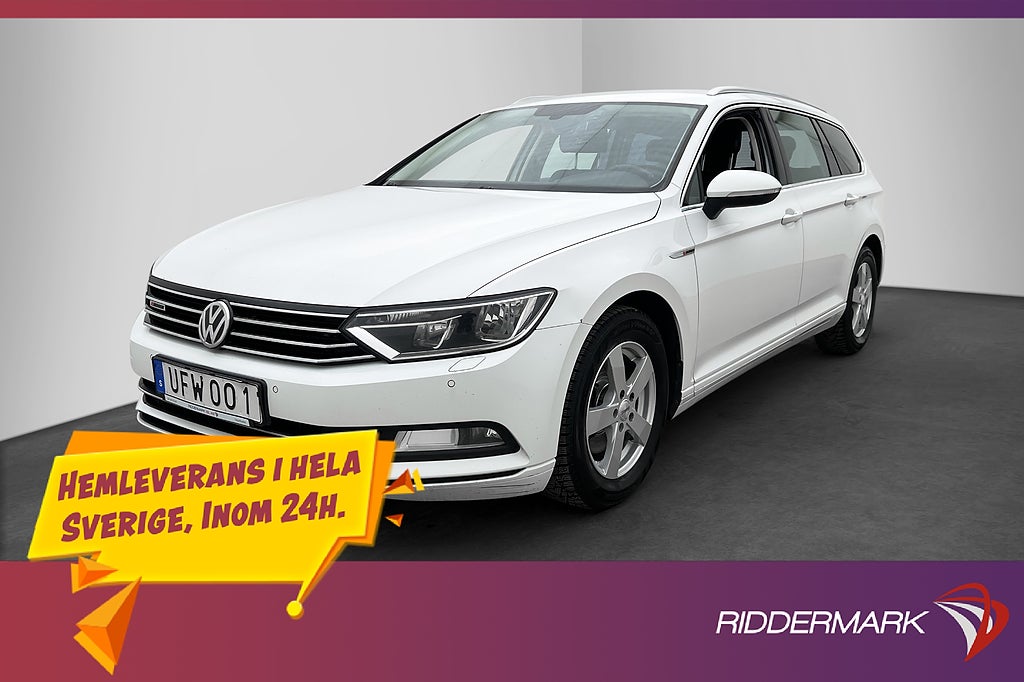 Volkswagen Passat 2.0 TDI 4M Värmare Kamera Dragkrok Adaptiv
