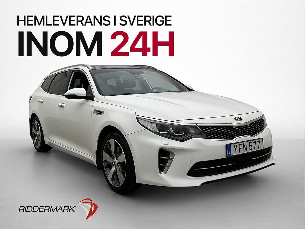 Kia Optima 1.7 VGT SW GT-Line Pano H/K Kamera Skinn CarPlay