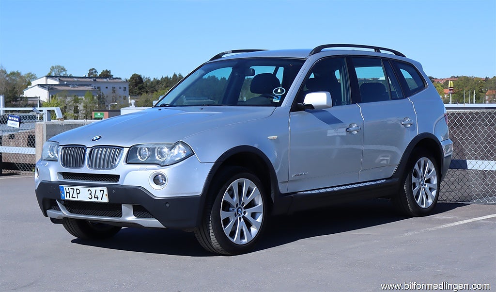 BMW X3 xDrive30d 218hk Navi S/V-hjul Värmare Automat