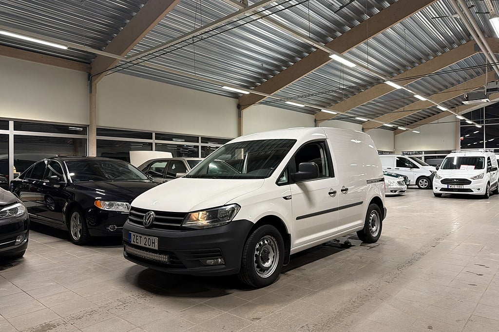 Volkswagen Caddy Van 2.0 TDI BMT DUBBELDÖRR / INREDNING / VÄRMARE / DRAG