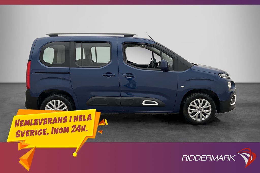 Citroën Berlingo Multispace 1.2 Ny-Kamrem B-Kamera CARPLAY