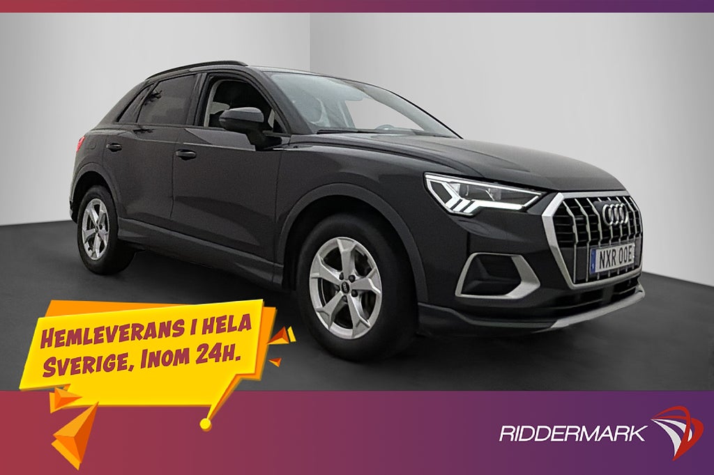 Audi Q3 2.0 TDI Q Advc Cockpit Värmare Kamera SONOS MOMS