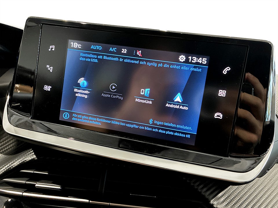 Bild på Peugeot 208 Allure Pack 1.2 PT 100hk B-KAMERA CARPLAY