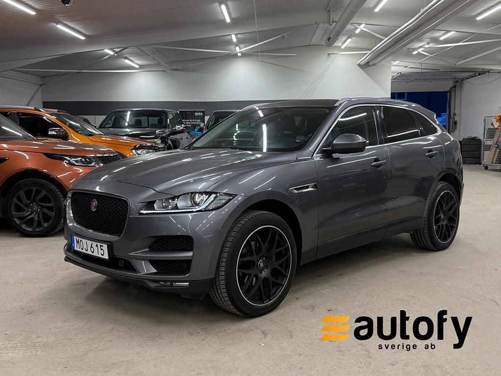 Jaguar F-Pace 20d AWD PRESTIGE SPORT PANO COCKPIT M-VÄRM 