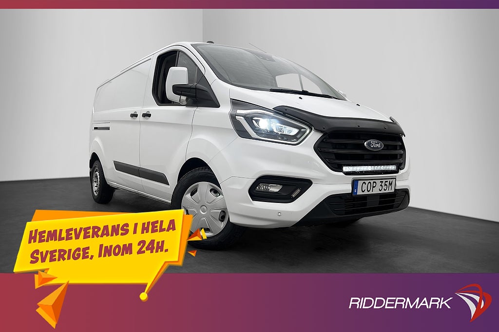 Ford transit-custom L2 Värm Drag Kamera V-Inre CARPLAY MOMS