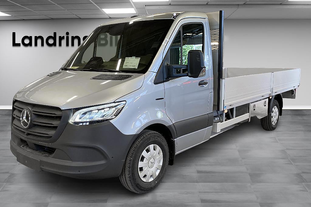 Mercedes-Benz eSprinter 420 EH A3 PRO flakbil ABC-karossen 113 kWh *lagerbil*