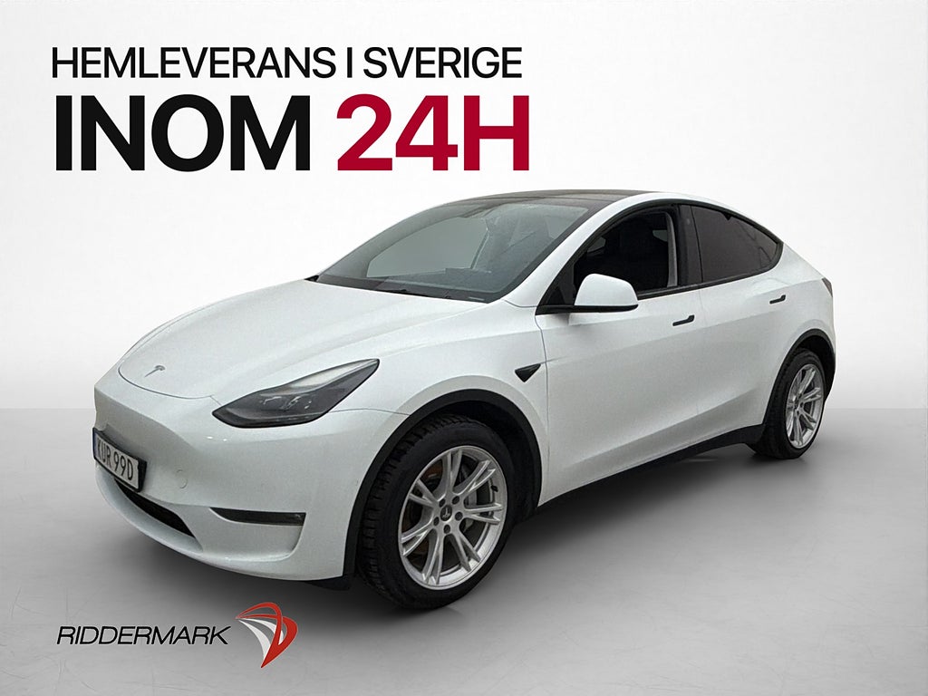 Tesla Model Y Long Range AWD Svensksåld Dragkrok Pano