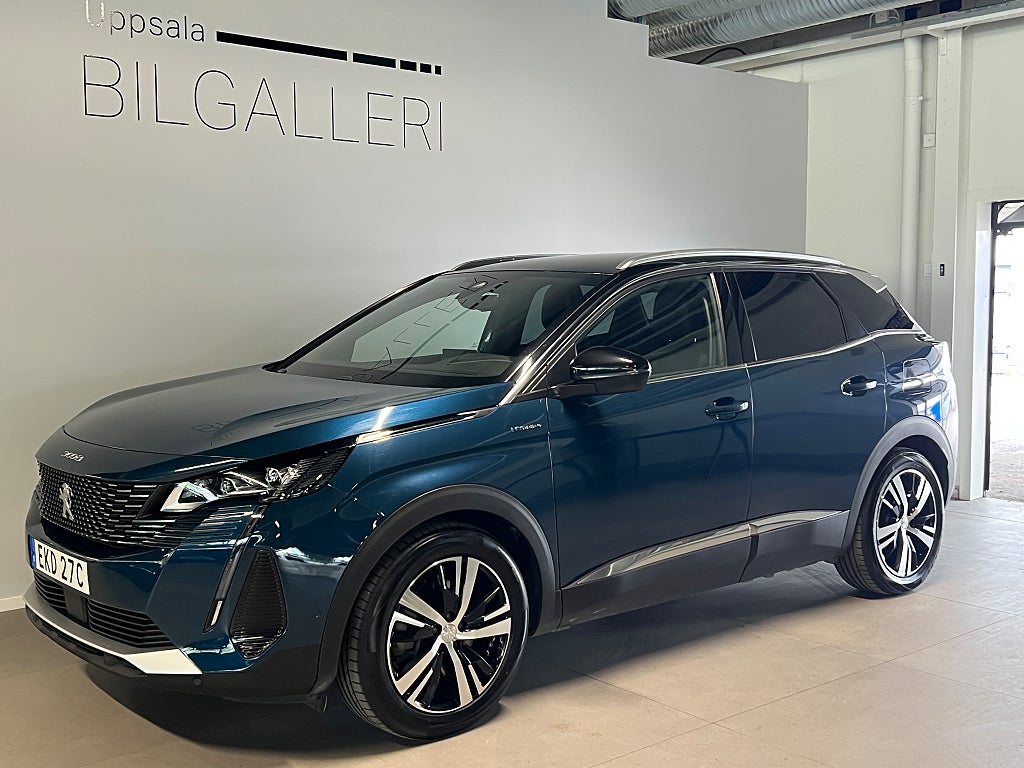Peugeot 3008 GT Plugg In-HYBRID 300hk AWD Kamera 6mil på el