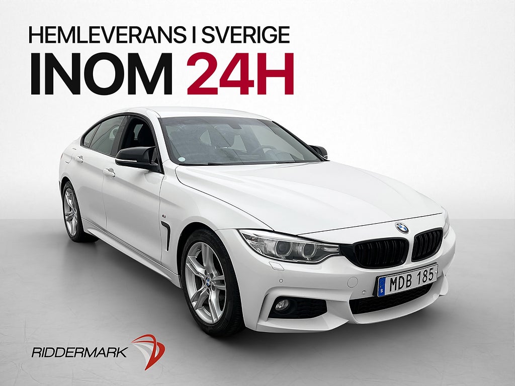 BMW 428 i Gran Coupé 245hk M Sport Sensorer Rattvärme BT