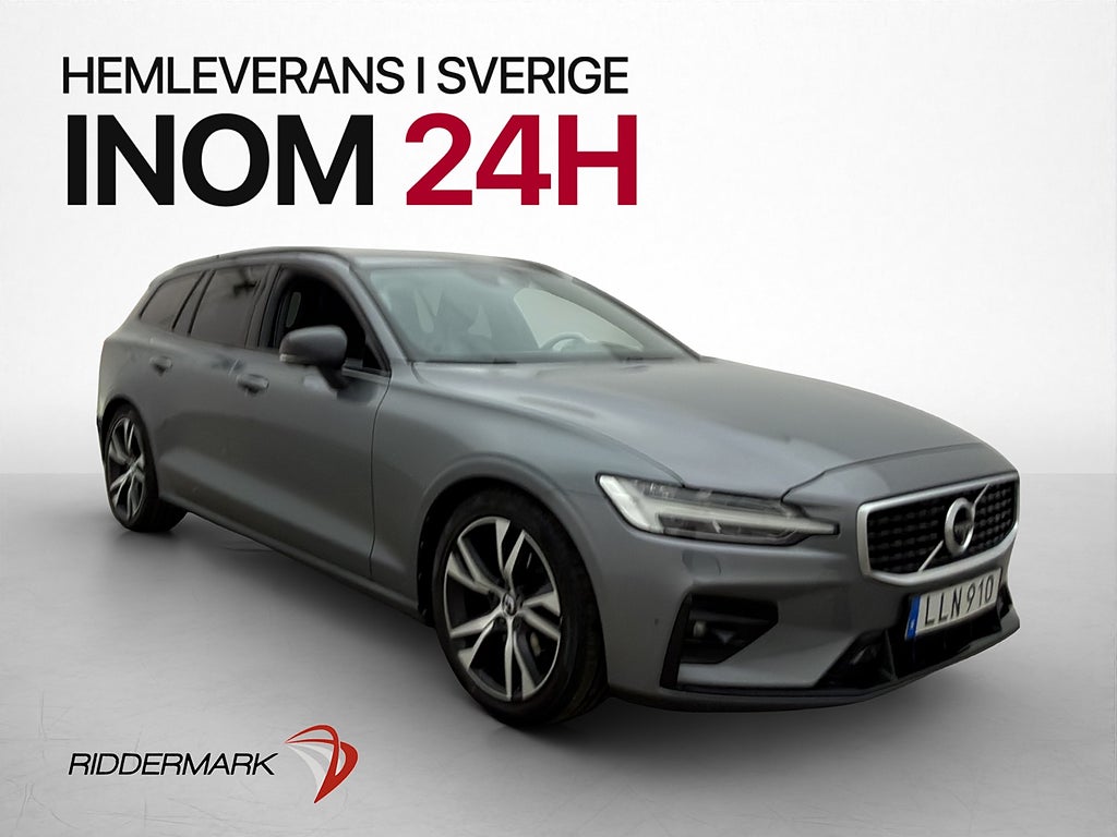 Volvo V60 D4 R-Design Pano H/K HUD VOC 360° Skinn Elstol