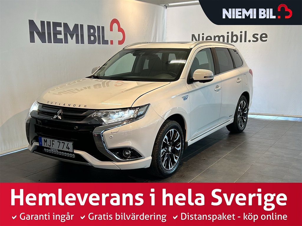 Mitsubishi Outlander PHEV Business Värmare/Pano/Skinn/360