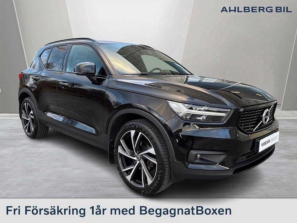 Volvo XC40 T3 FWD aut R-Design, Begagnade Vinterhjul Ingår, Klimatpaket, Fö