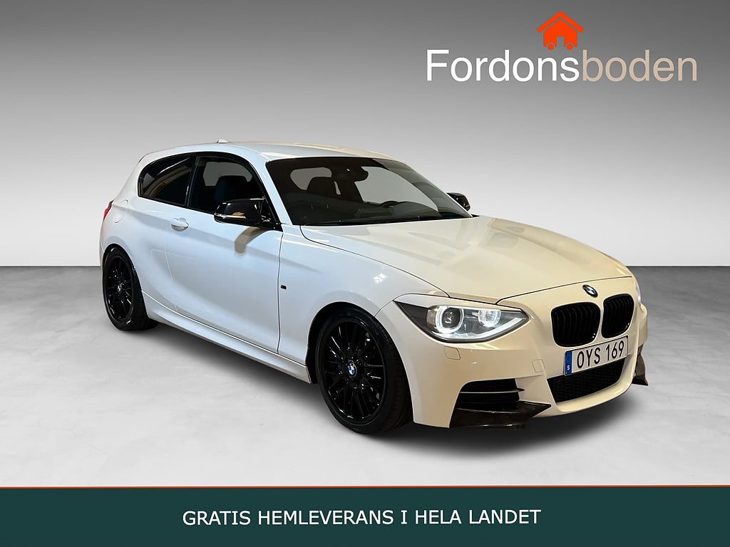 BMW M135i 3-dörrars Steptronic Euro 5 H/K Värmare Dragkrok 