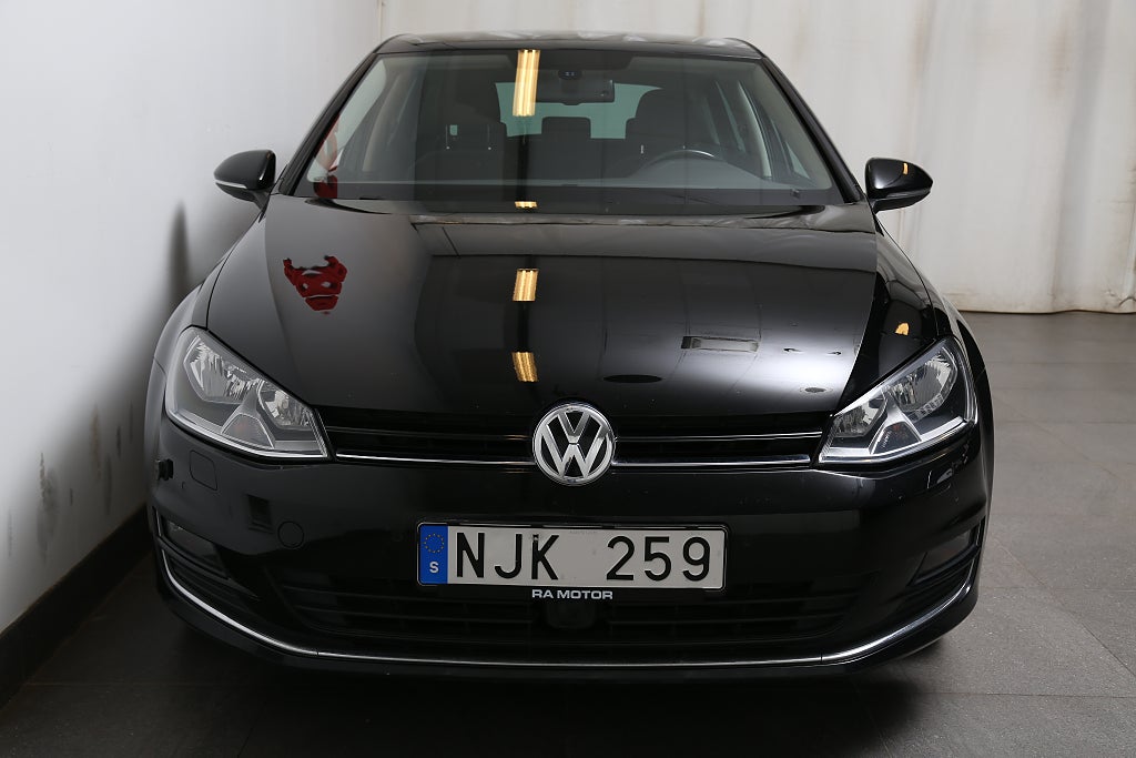 Volkswagen Golf 1,4 TSI 140hk GT 5d Nybesik P-sensorer Motorv 2014