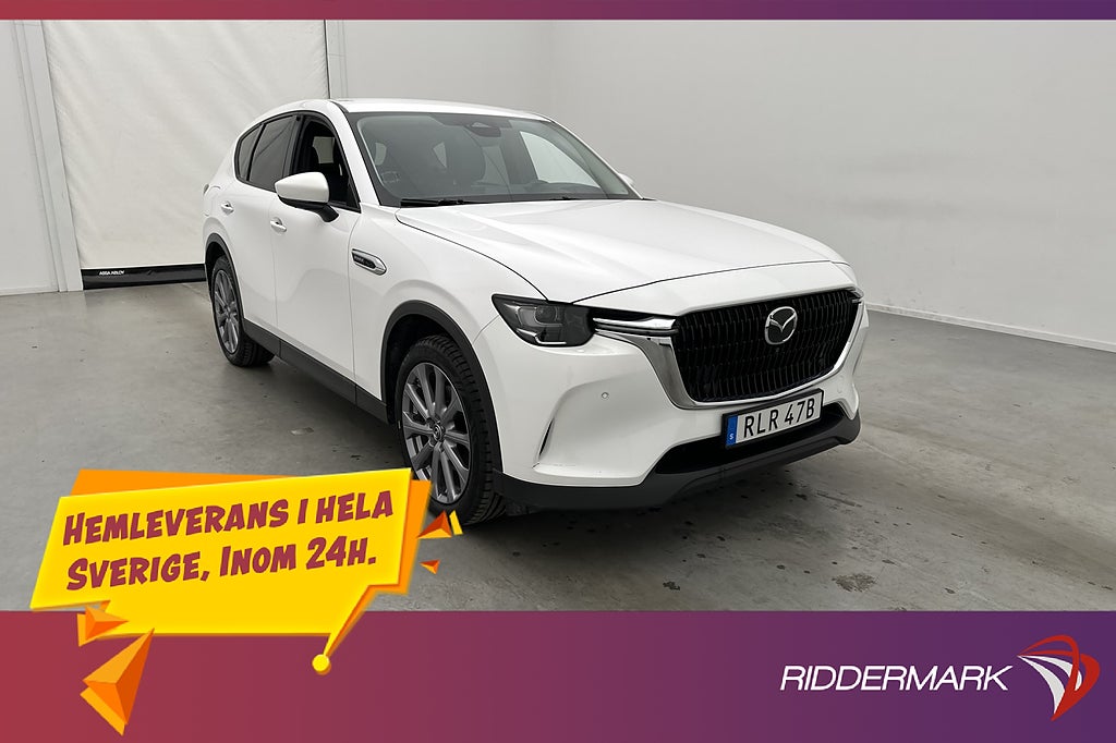 Mazda CX-60 PHEV AWD 327hk Homura BOSE HUD 360° Drag MOMS