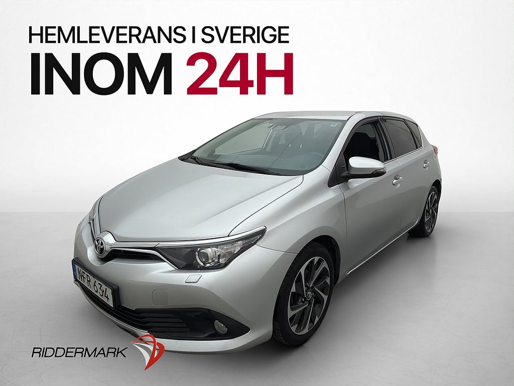 Toyota Auris 1.2 Turbo Active Plus Kamera M-värm 2-Brukare