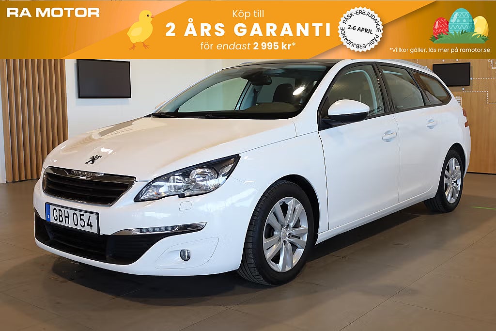 Peugeot 308 1,2 e-THP 110hk Active Kombi Panorama 2015