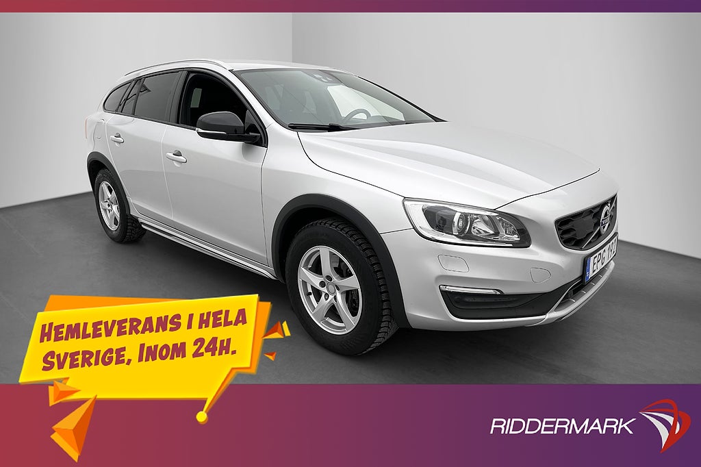 Volvo V60 Cross Country D3 Momentum VOC Värmare Drag BLIS