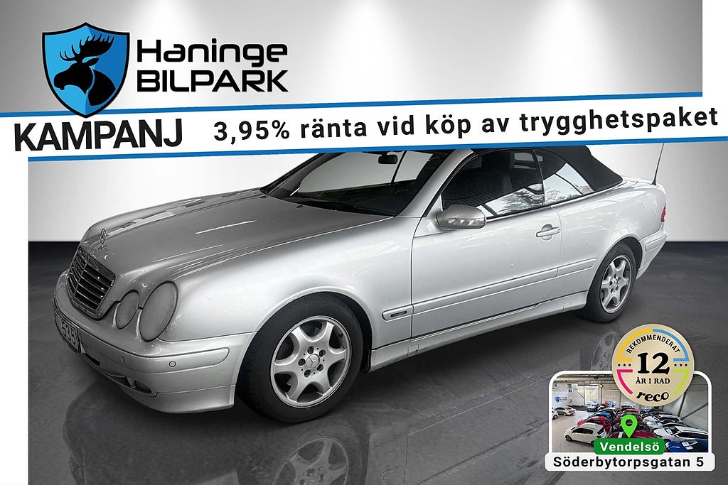 Mercedes-Benz CLK230 230 Kompressor Cabriolet Avantgarde /SUPERDEAL FR 3,95%