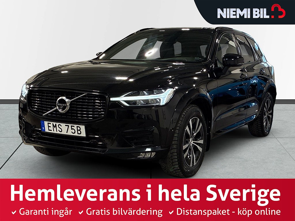 Volvo XC60 B4 AWD Aut R-Design Drag Värmare 360 Pano B&W HuD S&V