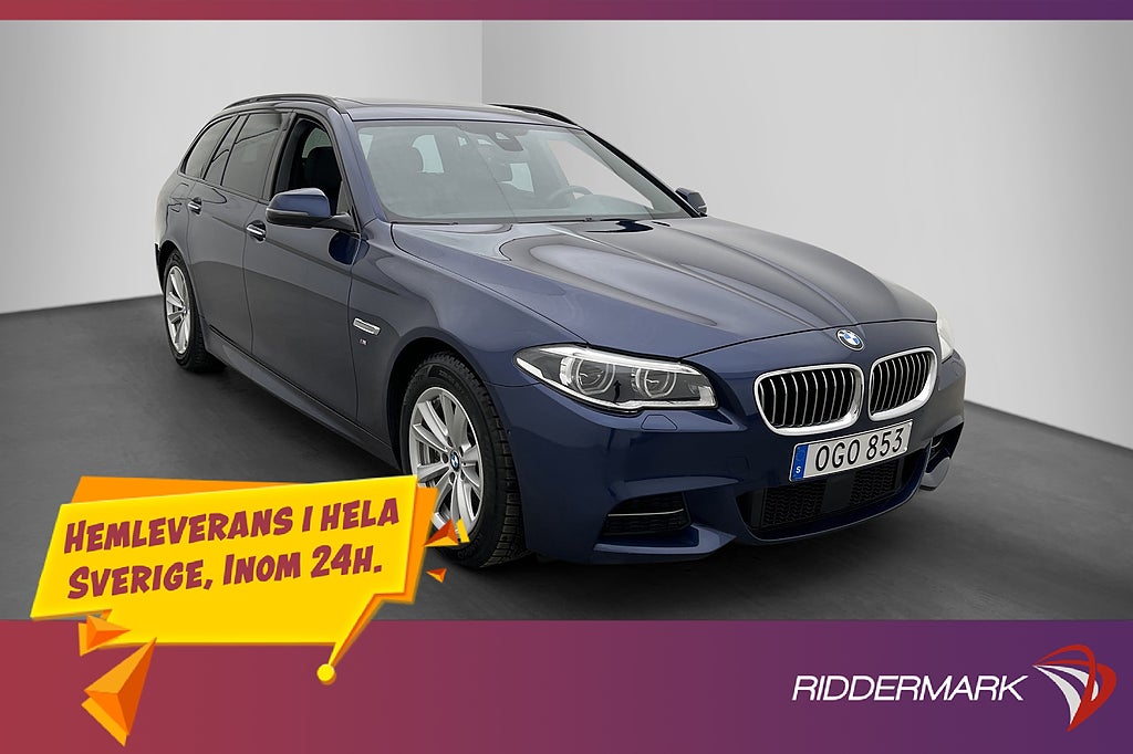 BMW 530 d xDrive M Sport D-Värmare HuD Pano H/K Drag Skinn