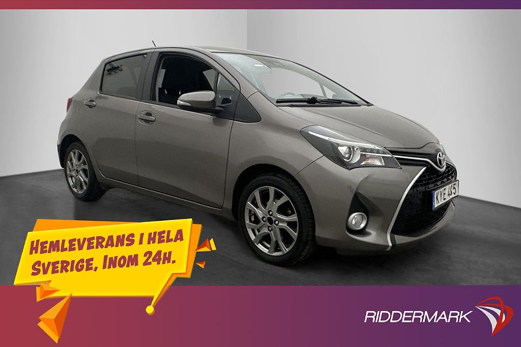 Toyota Yaris 1.33 Dual VVT-i 99hk Style Kamera Bluetooth