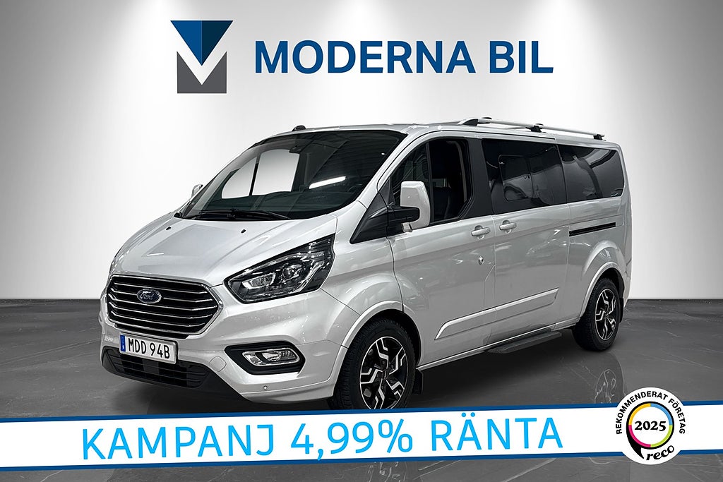 Ford Tourneo Custom 320 2.0 185hk Titanium L2 Handikappanpassad
