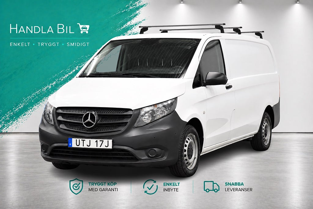 Mercedes-Benz Vito 110 2.8t Tempmatic B-kam D-värm Moms Dragkrok