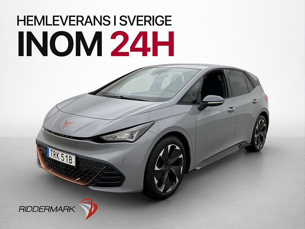 Cupra Born e-boost 58 231hk Värm Kamera Adaptiv-Fart CarPlay