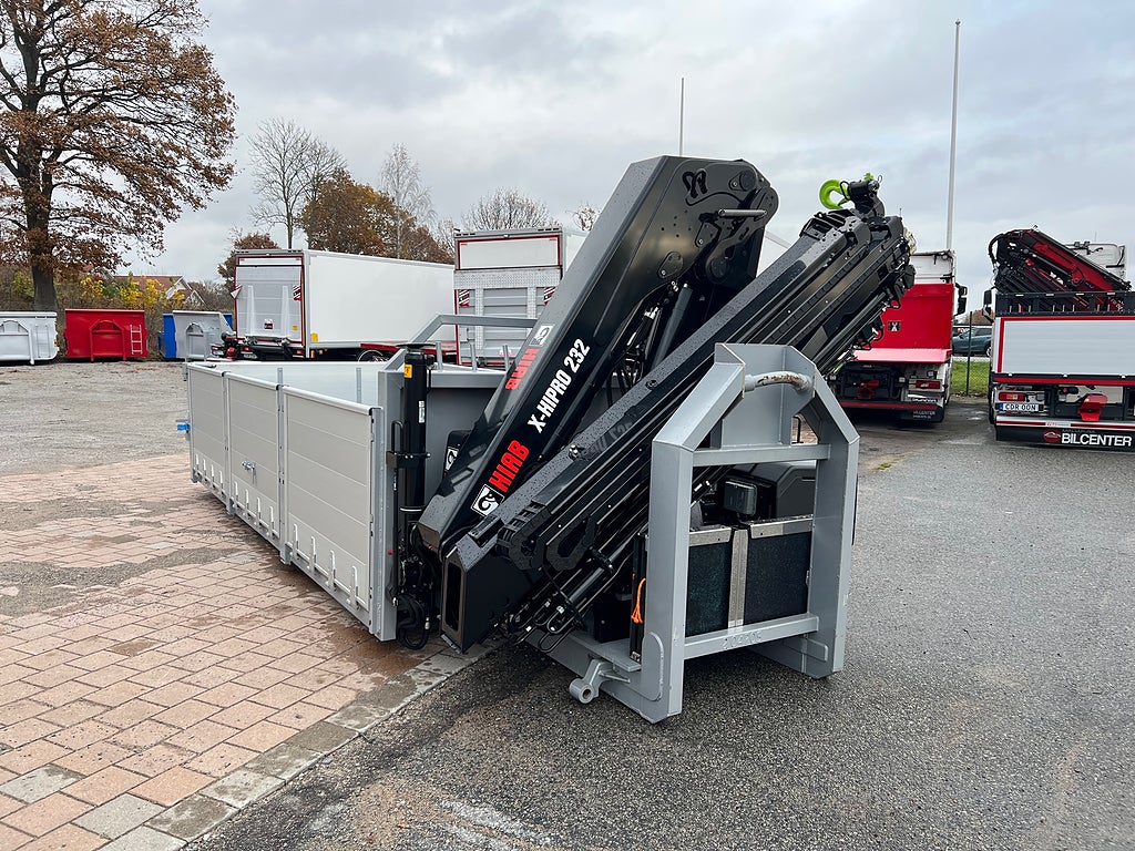 Övriga Nytt Kranflak Hiab eX.232.HiPro E-5 Kran Schaktlucka