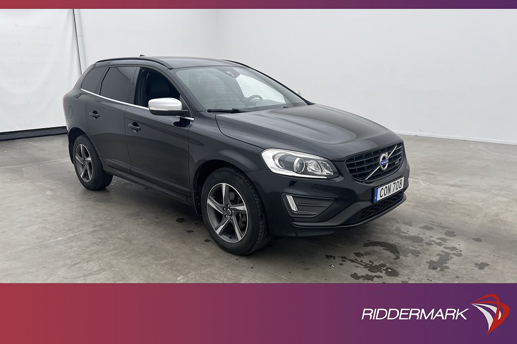 Volvo XC60 D4 AWD R-Design Värm Kamera Navi Rattvärme Drag