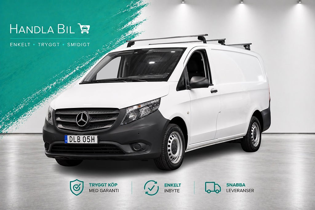Mercedes-Benz Vito 110 2.8t Tempmatic D-värm B-kam Moms Dragkrok