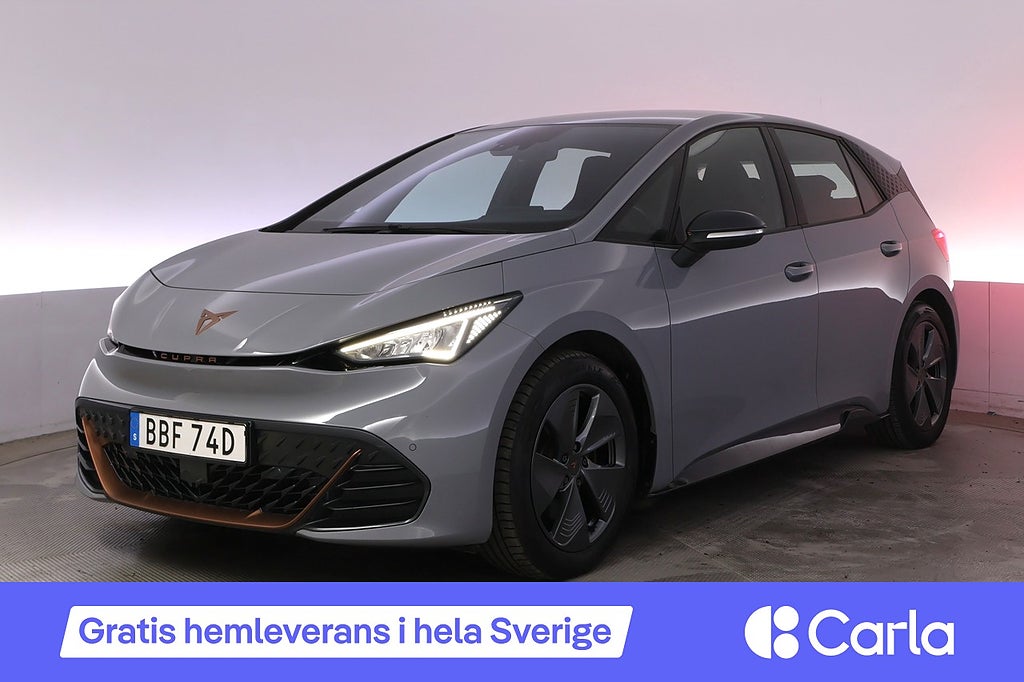 Cupra Born 58 Pilot M Kamera AsapFarth Navi V-hjul