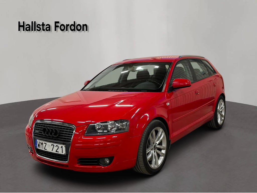 Audi A3 Sportback 3.2 VR6 quattro S Tronic 250hk Ny-Bes