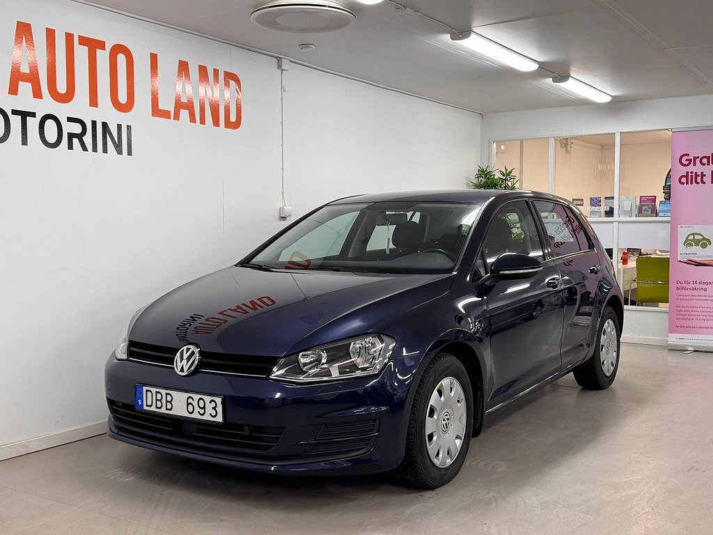 Volkswagen Golf 5-dörrar 1.2 TSI BMT 105hk 2014/8000 Mil/1ägare