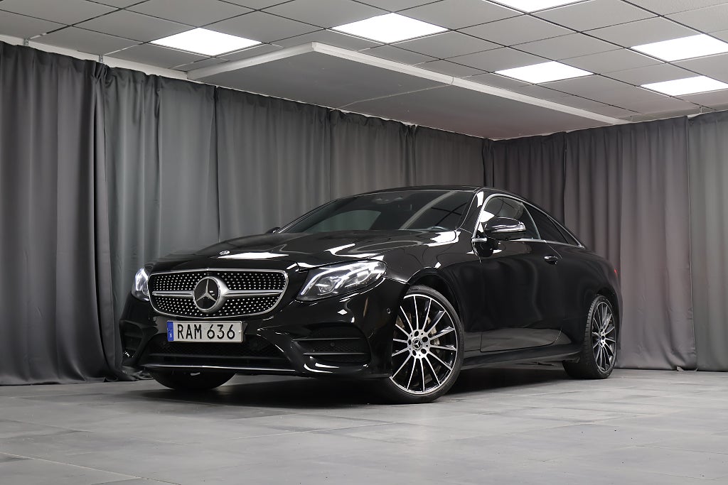 Mercedes-Benz E 450 4MATIC Coupé AMG Premium Plus Värmare Pano HUD
